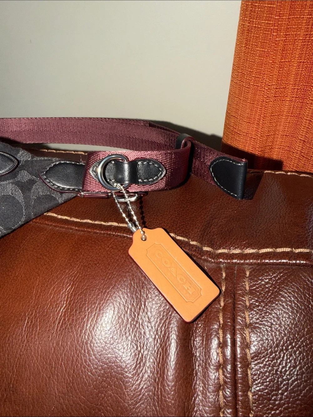 ‼️Coach Charter Belt Bag 7 In Signature Denim